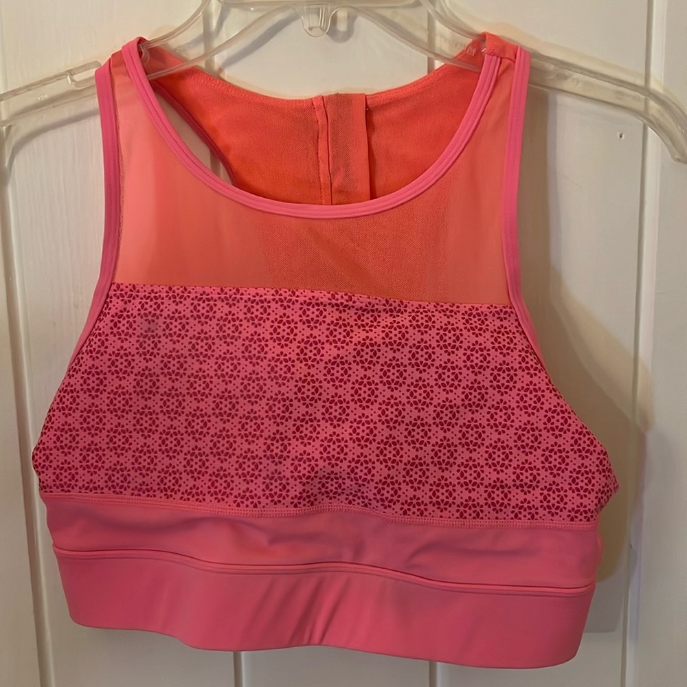 ZYIA hot pink sports bra